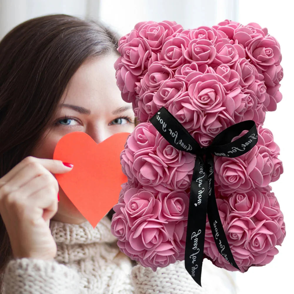 Roses teddy bear - product image 1