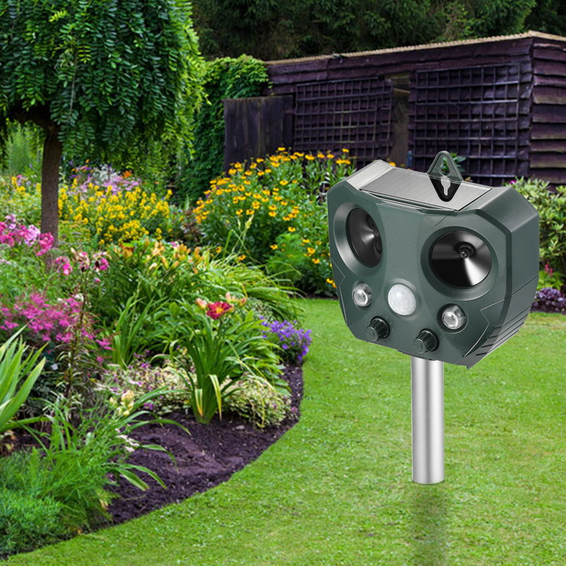 NOMOVA Solar Ultrasonic Animal Repeller