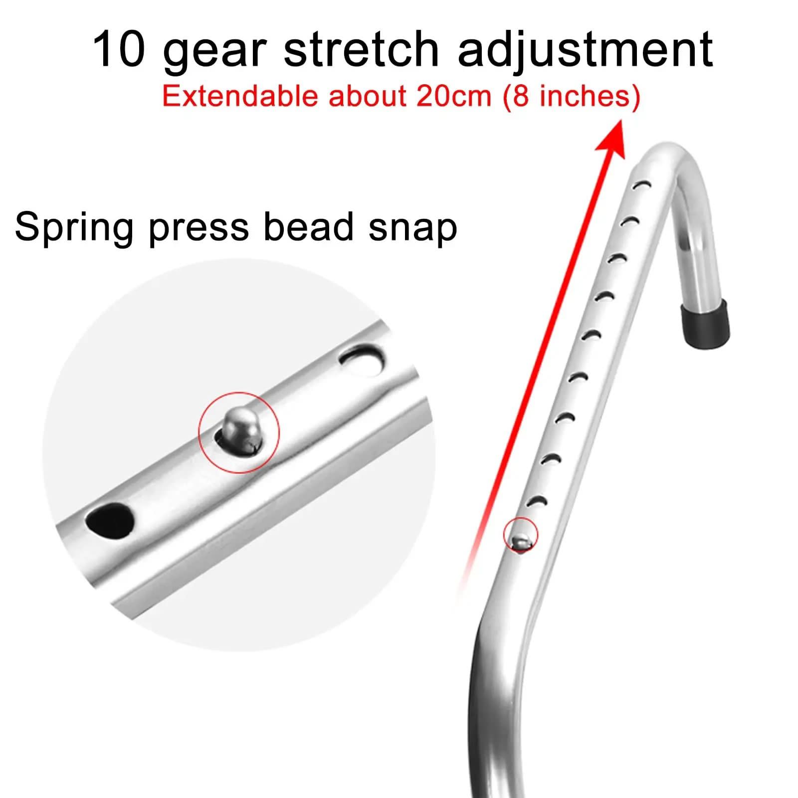 Stainless Steel Extendable Foldable Balcony Clothes Dryer - product detail 3