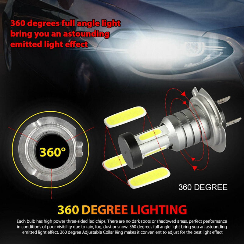 4x H7 LED Headlight Bulb Kit - product image 3