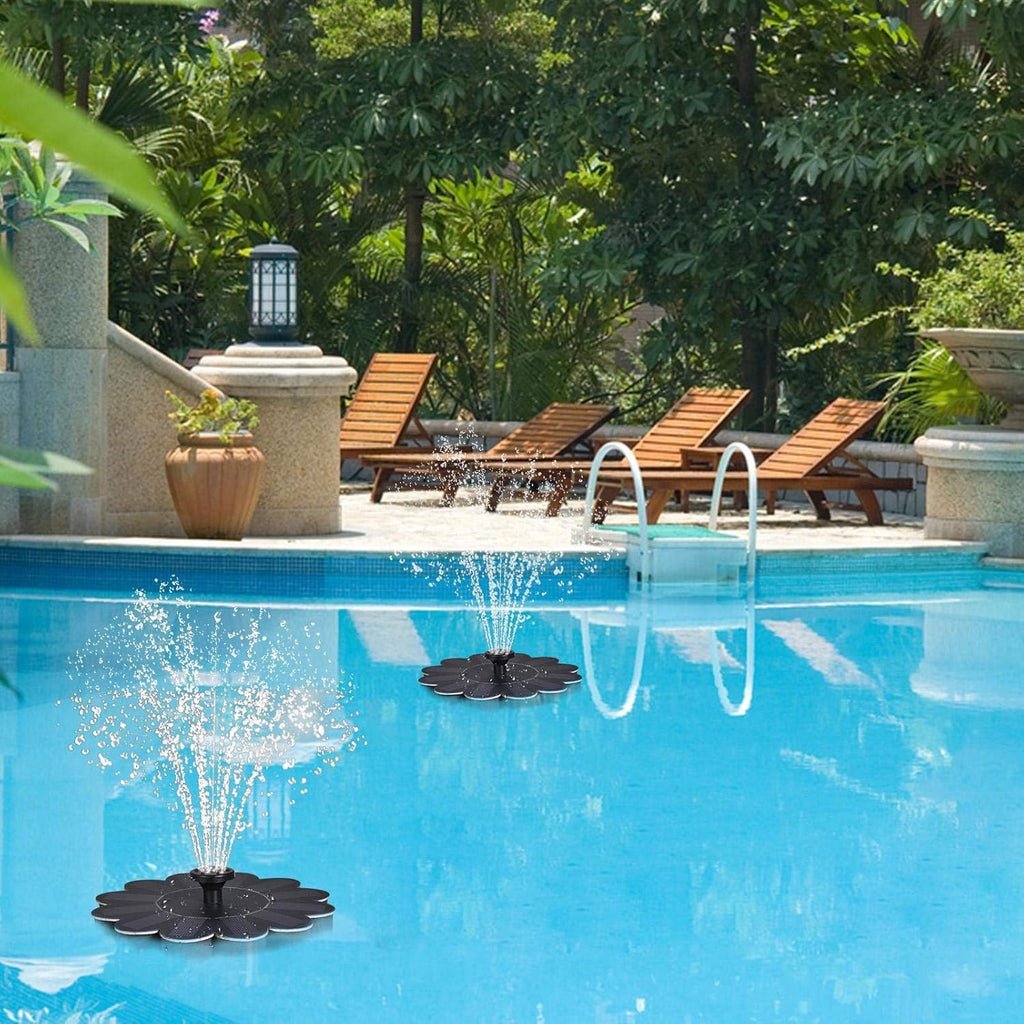 Flower-Shaped Water Fountain For Ponds And Pools - product detail 7