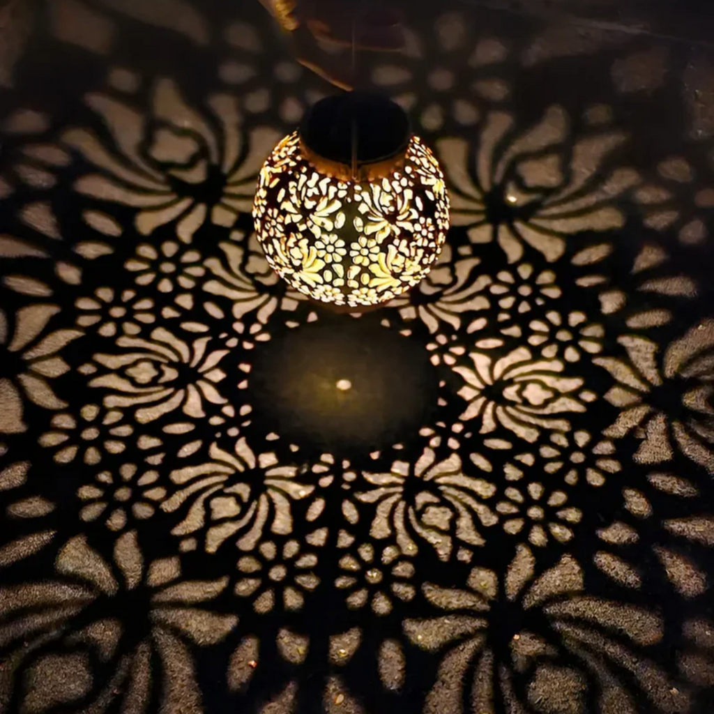 Weatherproof LED Solar Pendant Light For The Garden - product detail 4