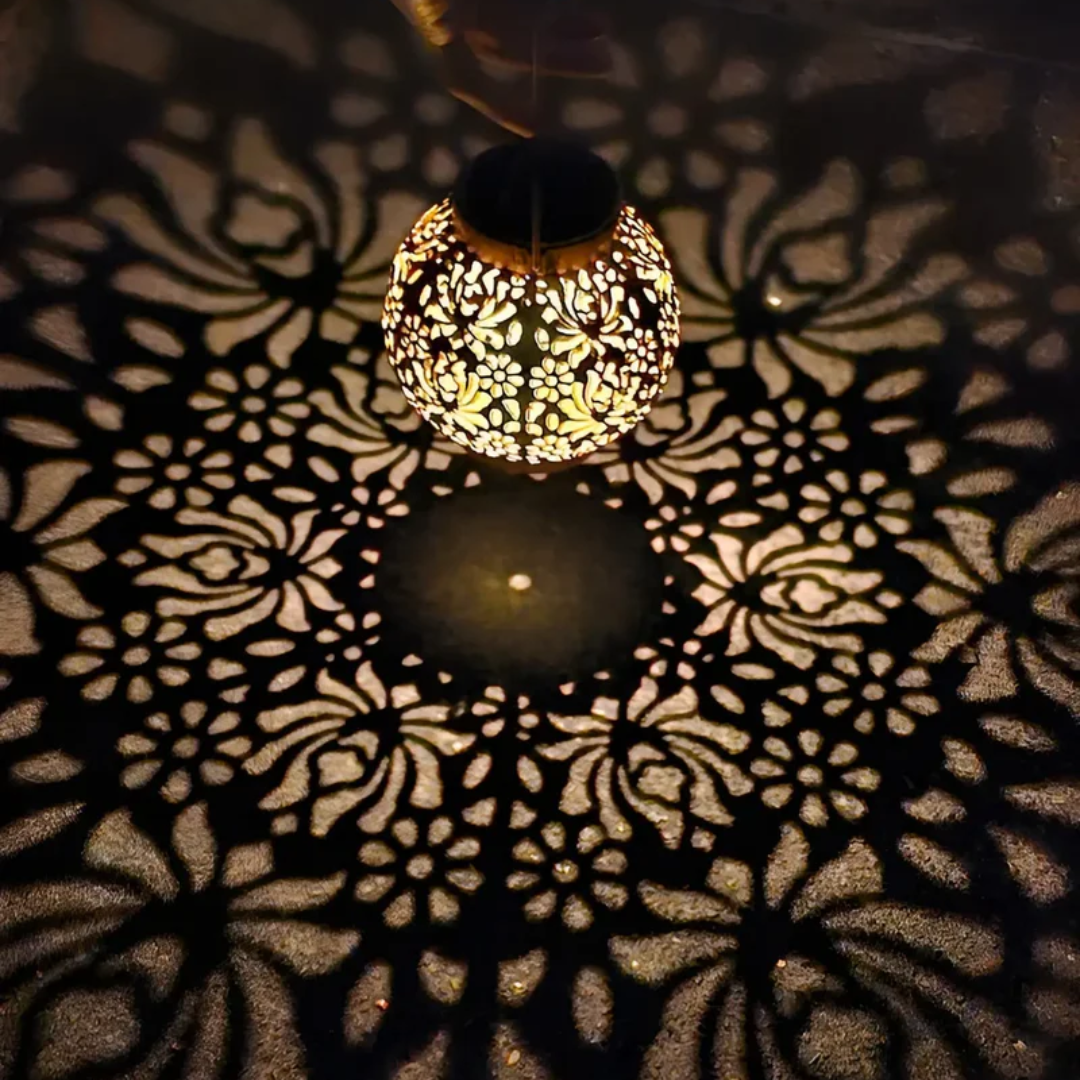 Weatherproof LED Solar Pendant Light For The Garden - product detail 4