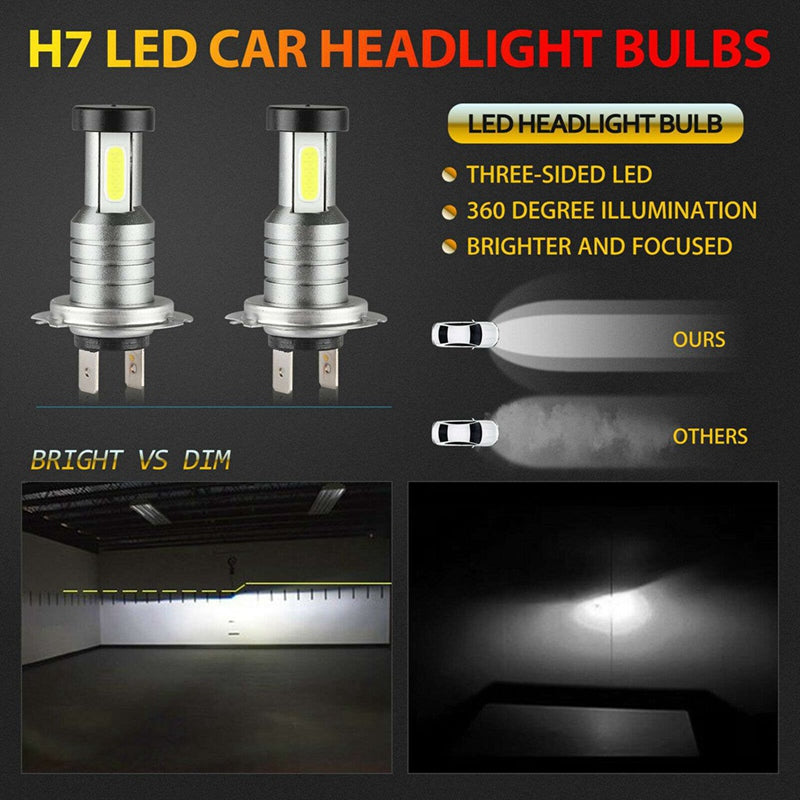 4x H7 LED Headlight Bulb Kit - product image 4