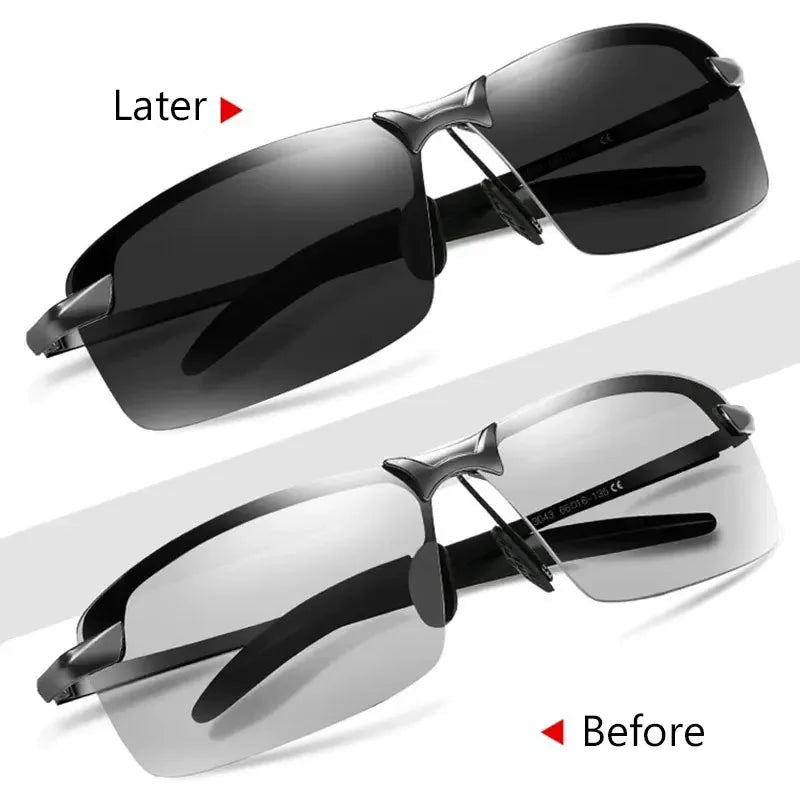 Polarized Photochromic Sunglasses - product detail 5