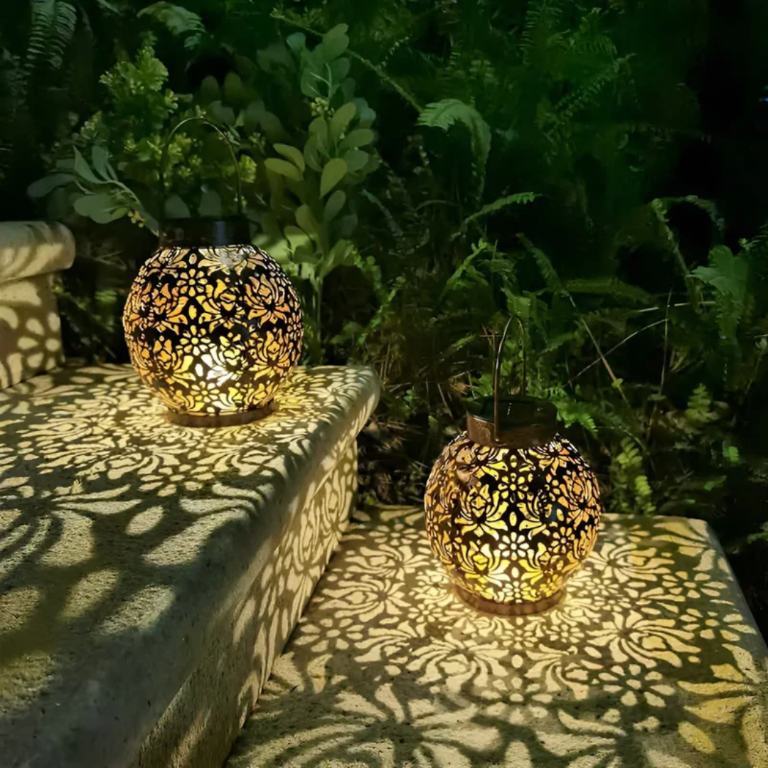 Weatherproof LED Solar Pendant Light For The Garden - product detail 3