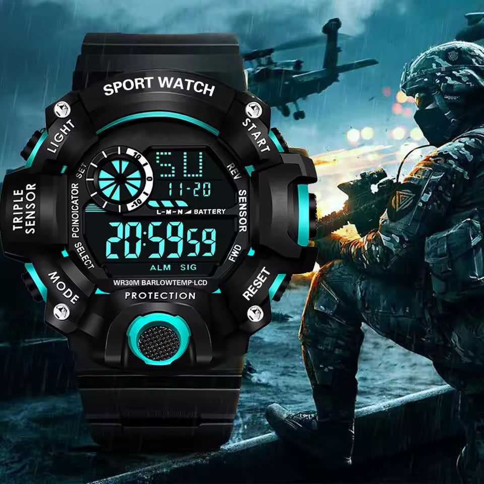 Men's Digital Sports Watch - product detail 2