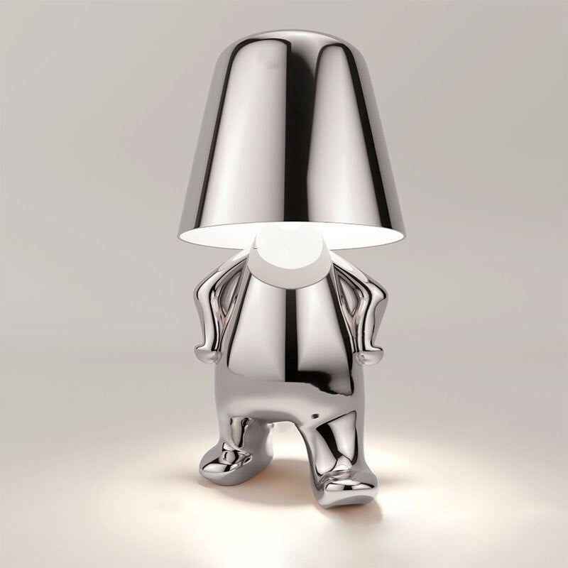 Lámpara de mesa LED portátil recargable con iluminación táctil ajustable