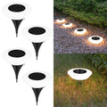Solar Ground Light 4-Pack – 14 LEDs & 360° Ground Illumination