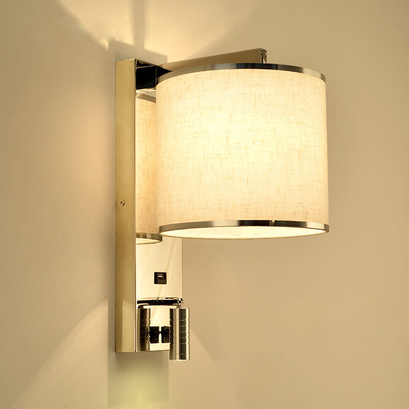Lámparas de pared modernas doradas para dormitorios y salas de estar