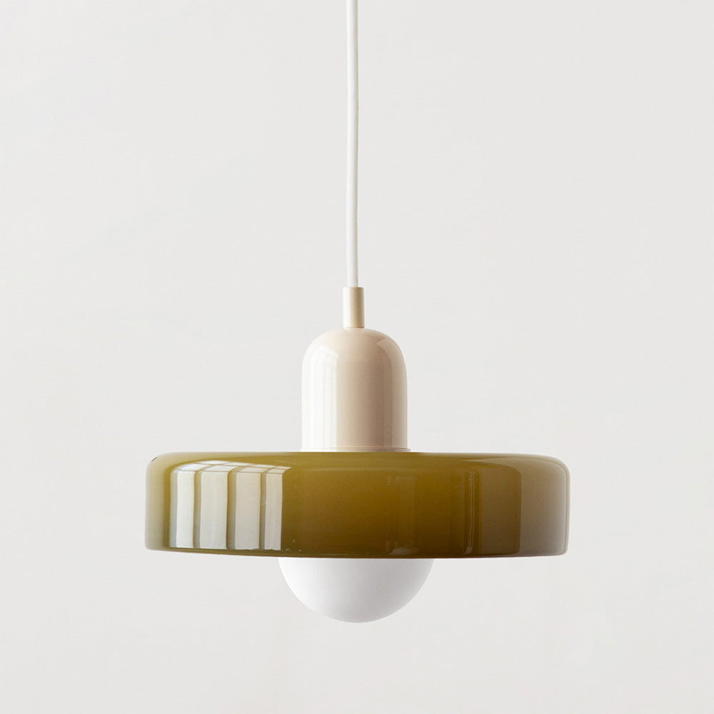 Lámpara colgante decorativa moderna de colores para techo