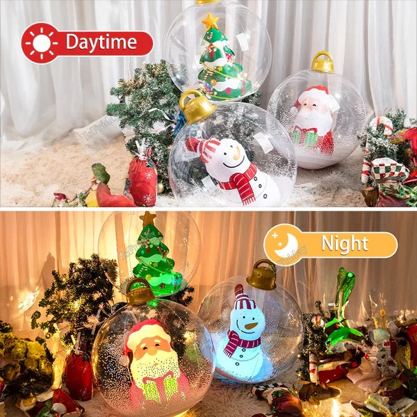 Inflatable Outdoor Christmas Ball With Lights (LED) - product image 6