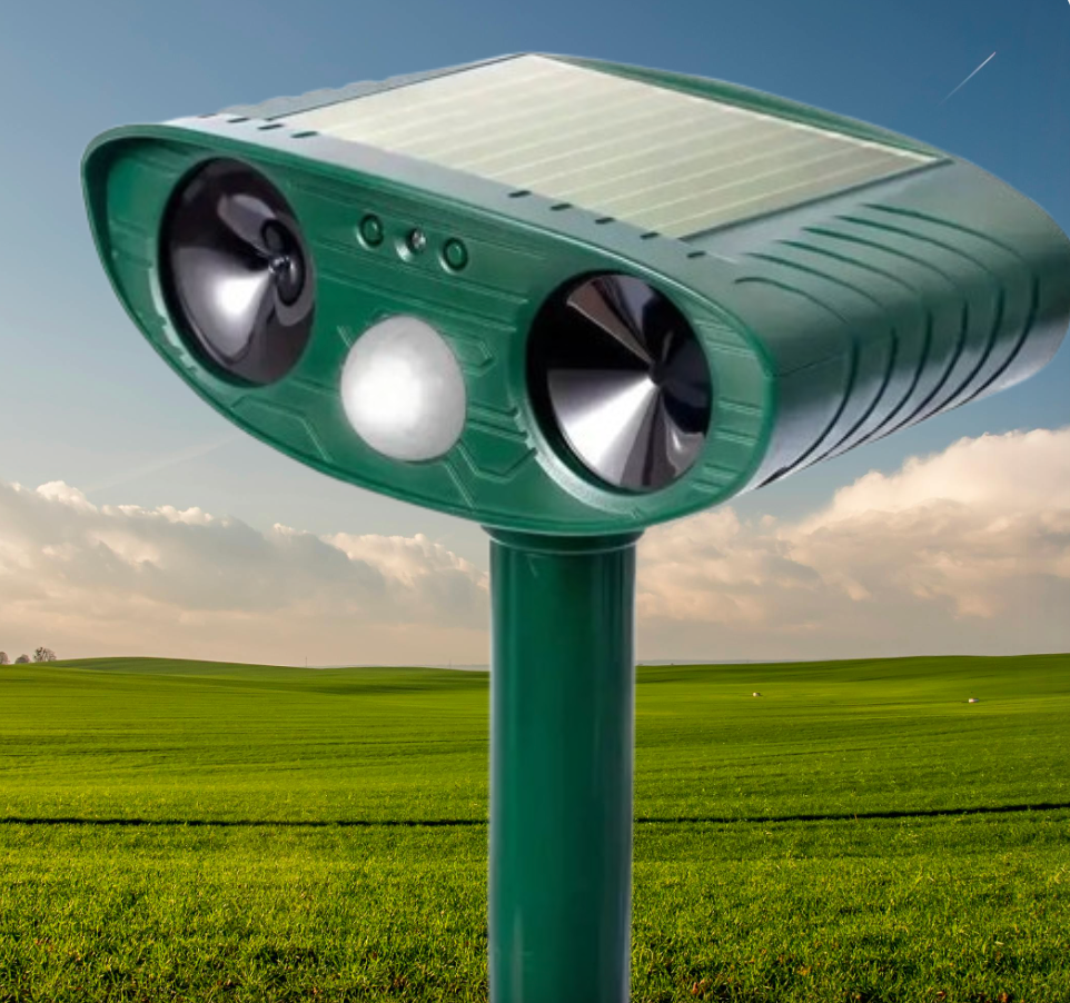 NOMOVA Solar-Powered Animal Repeller With Ultrasound