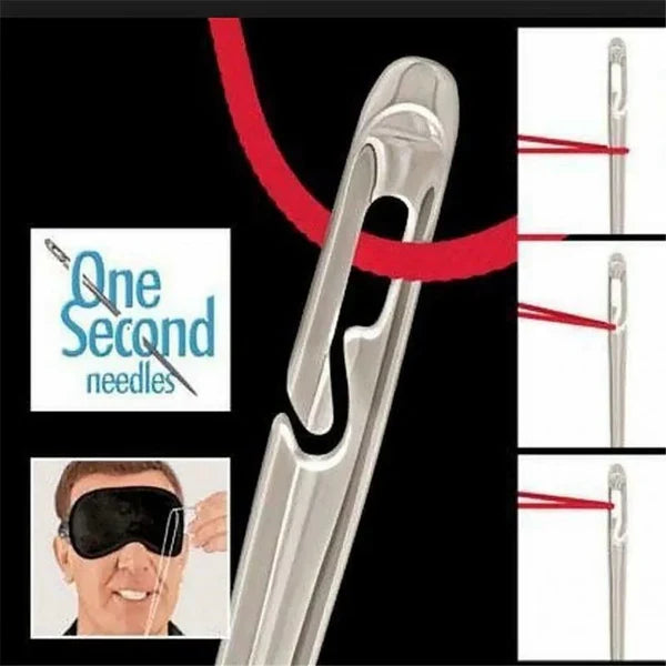 Self Threading Sewing Needles - product image 1