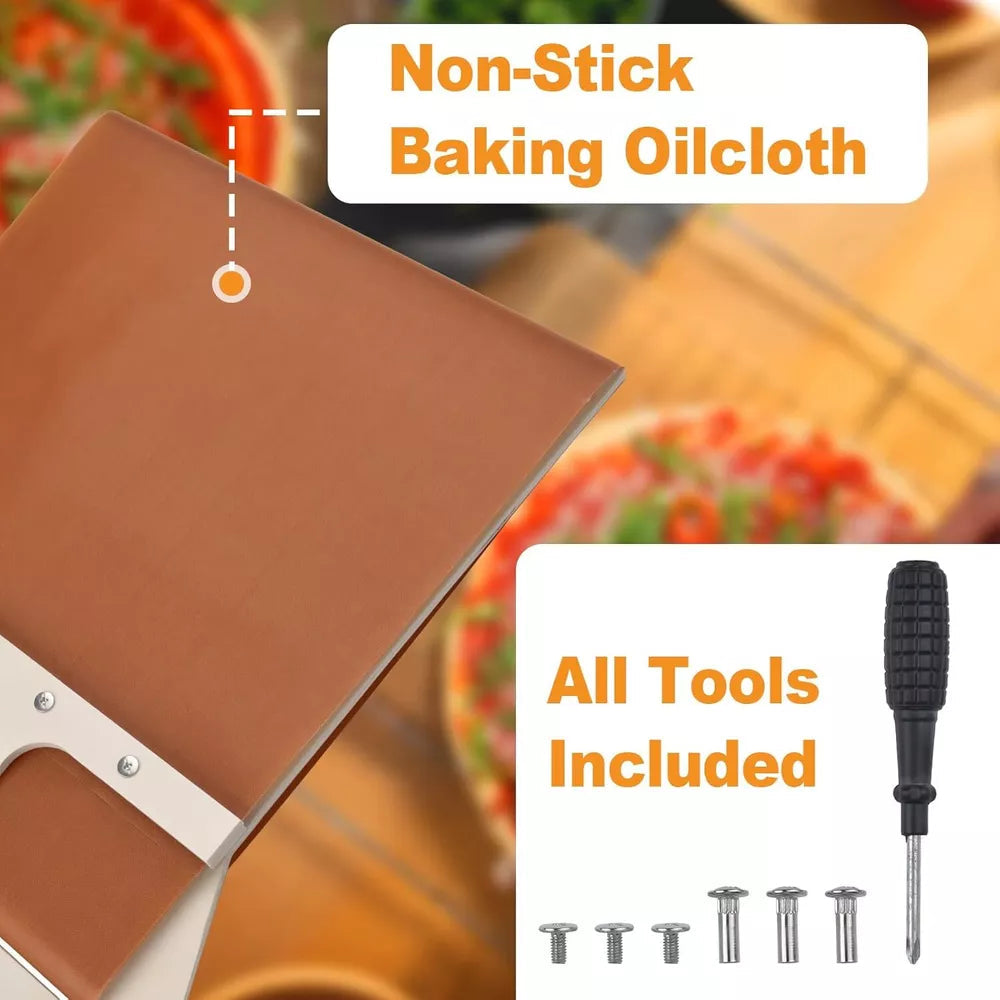 Sliding Pizza Peel – Easily Transfer & Serve Your Pizza - product image 4
