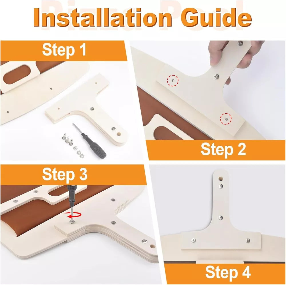 Sliding Pizza Peel – Easily Transfer & Serve Your Pizza - product image 5