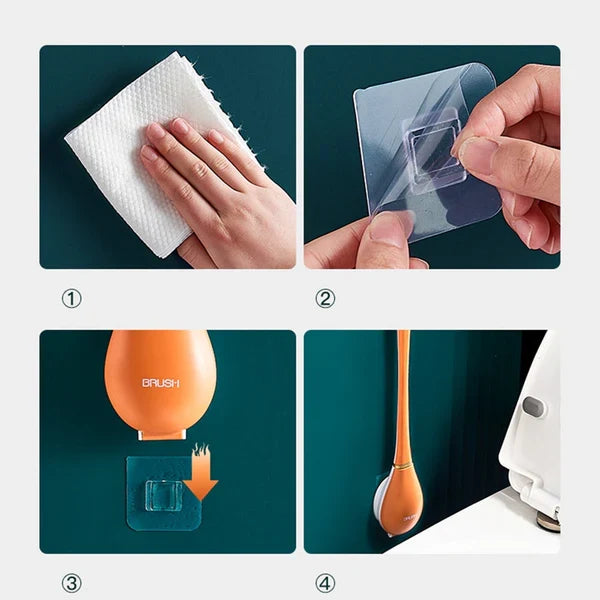 Soft Silicone Toilet Brush - product image 3