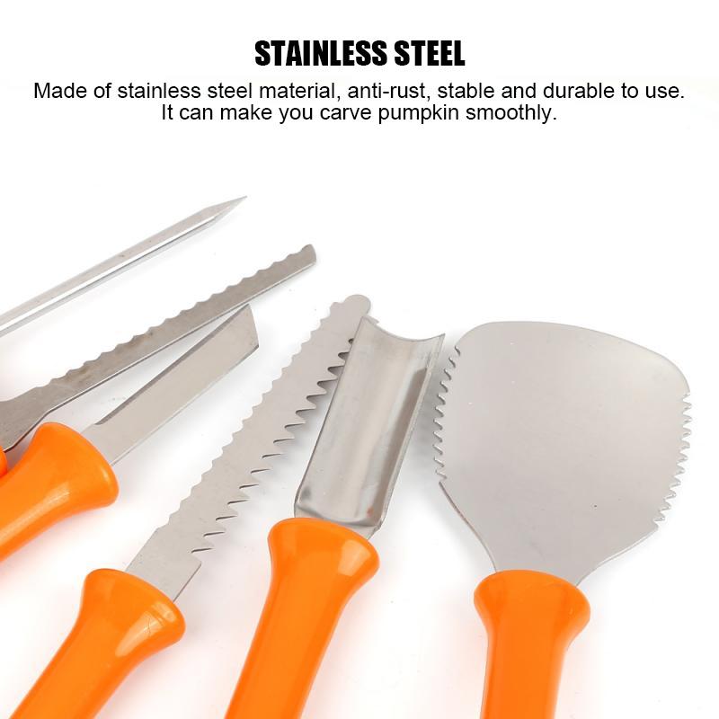 Pumpkin Cutting Set Stainless Steel Cutting Tool Set - product detail 6