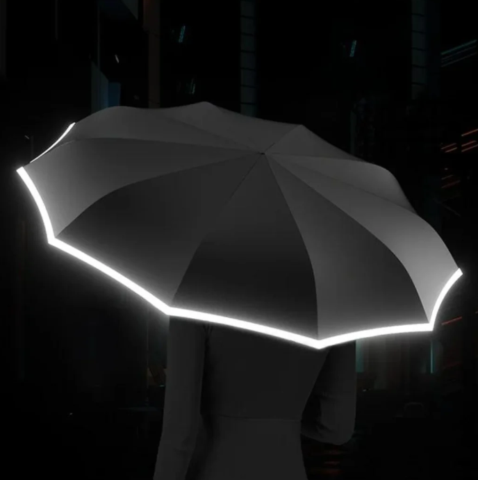 Stormproof Umbrella With Reflective Edge - product detail 6