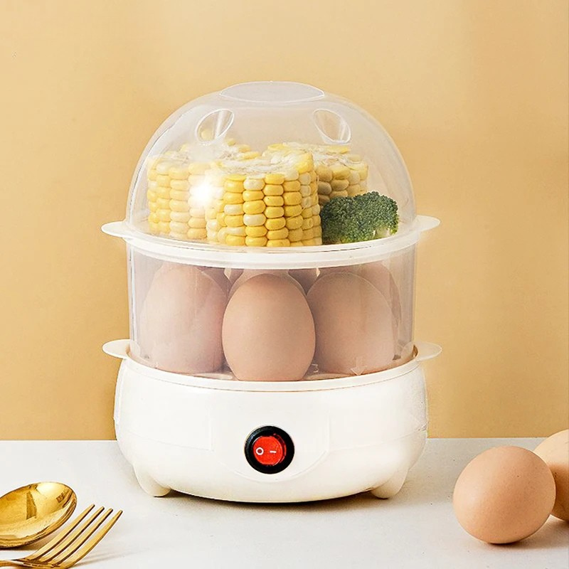 NOMOVA Double Layer Multifunctional Electric Egg Cooker