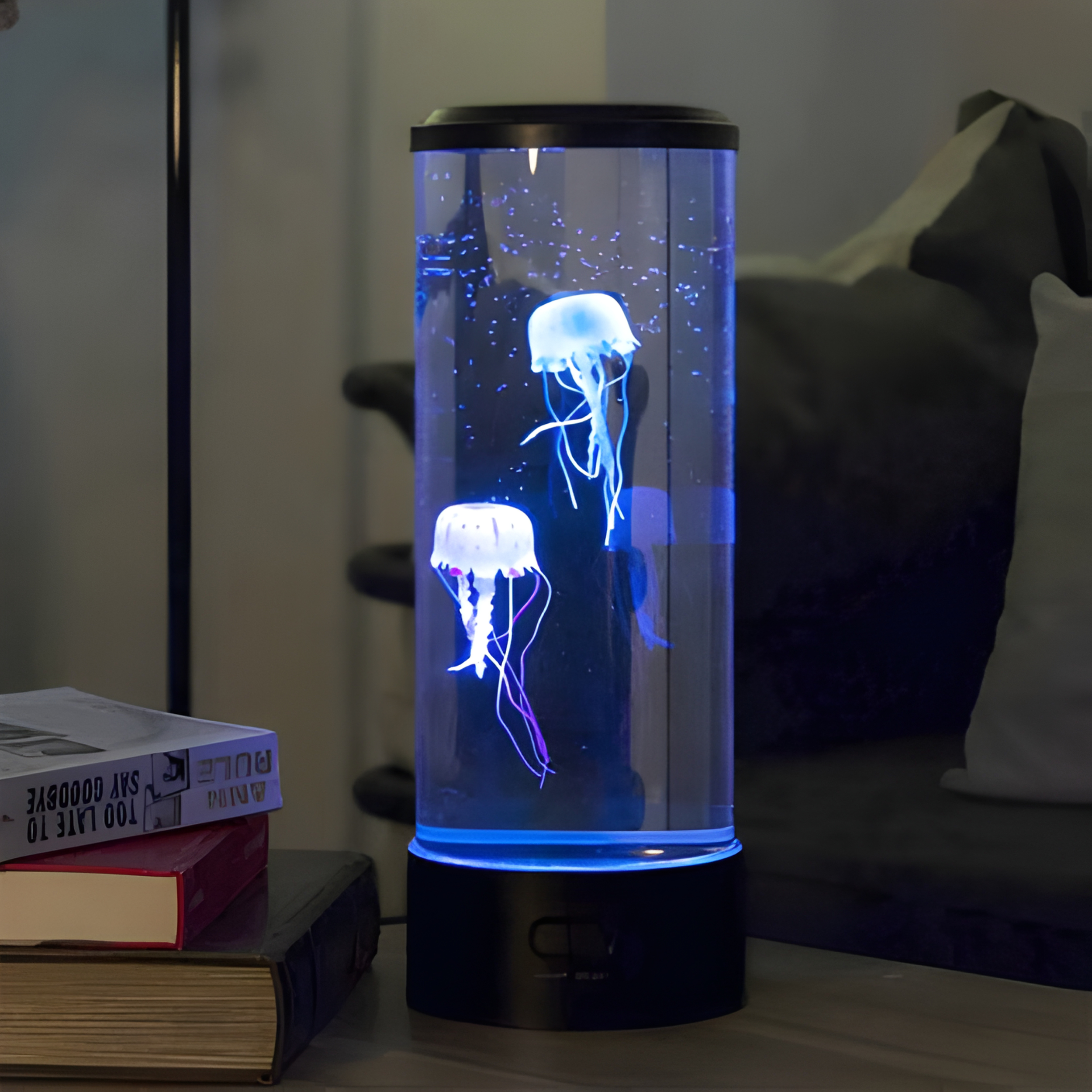 Jellyfish lamp with a soothing - product detail 6