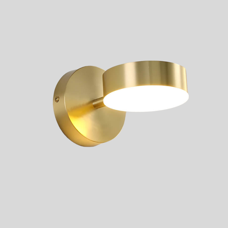 Lámpara de pared elegante con acento escandinavo