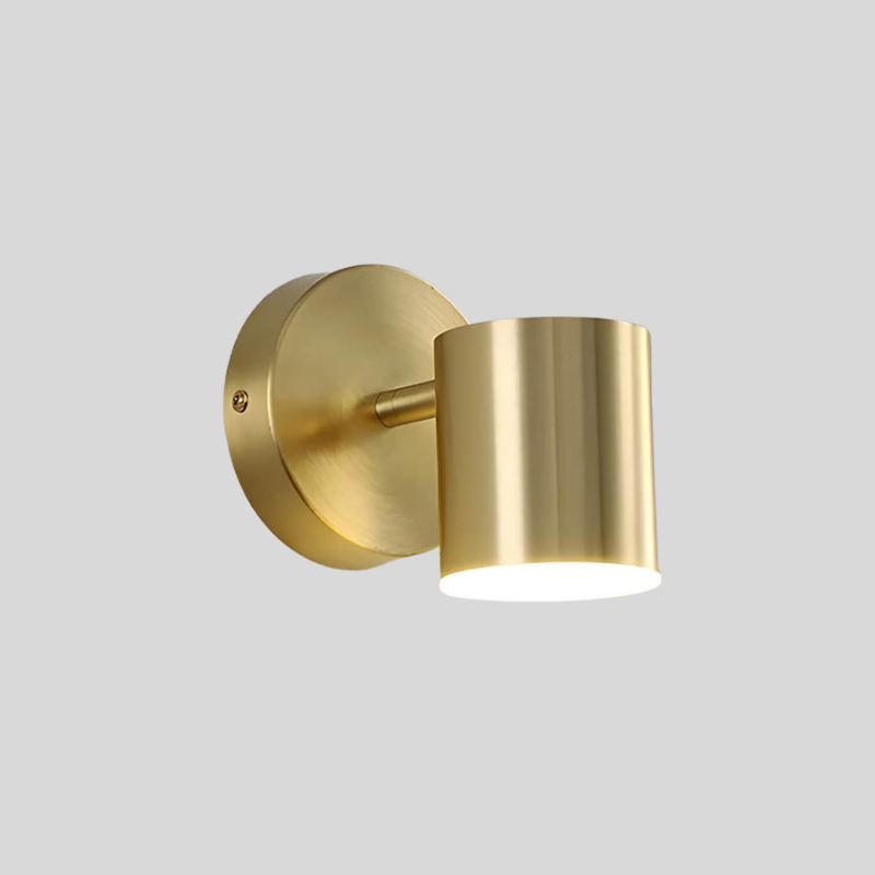 Lámpara de pared elegante con acento escandinavo