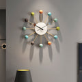 NOMOVA Decorative Large Silent Wall Clock For The Living Room