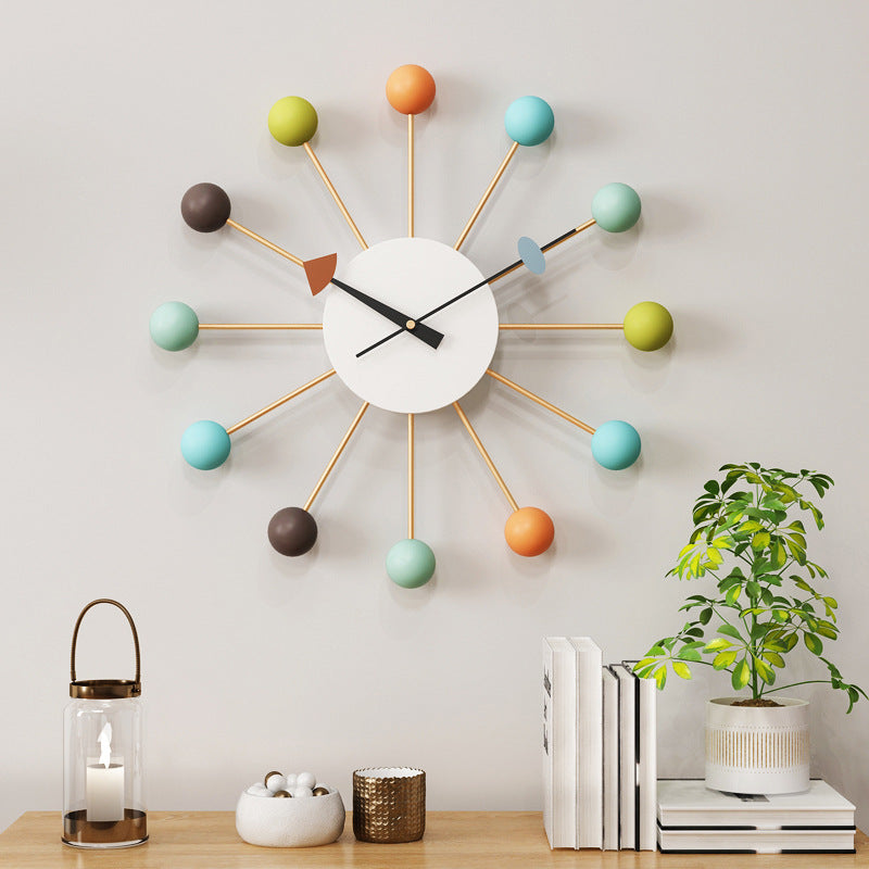 Decorative Large Silent Wall Clock For The Living Room - product detail 2