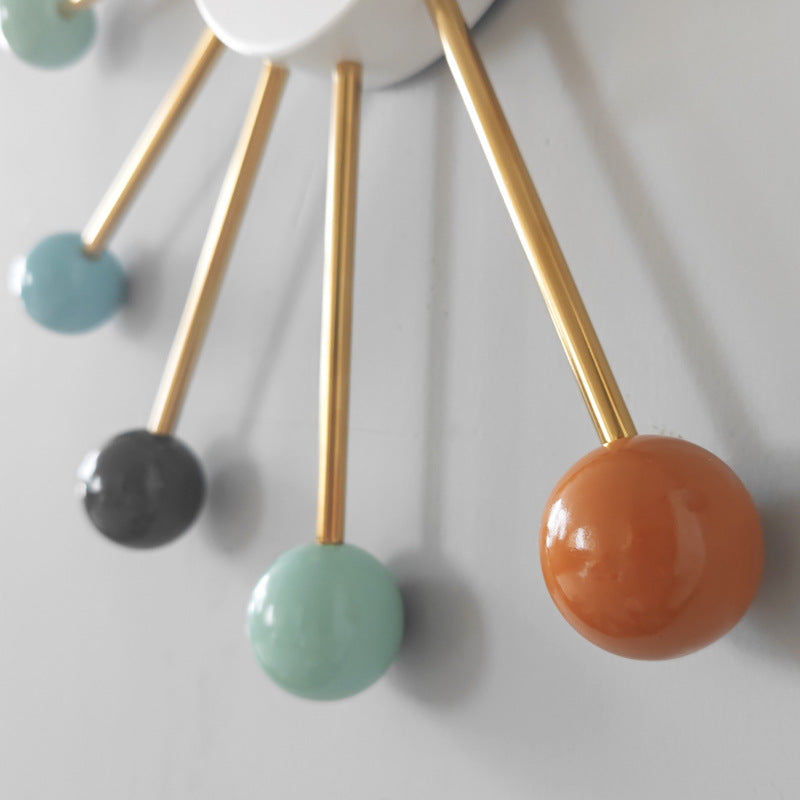 Decorative Large Silent Wall Clock For The Living Room - product detail 5