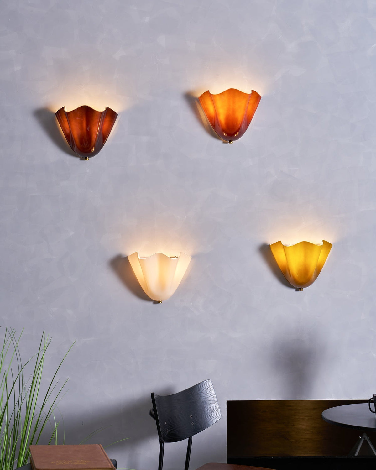 Lámparas de pared artísticas para interiores modernos y clásicos