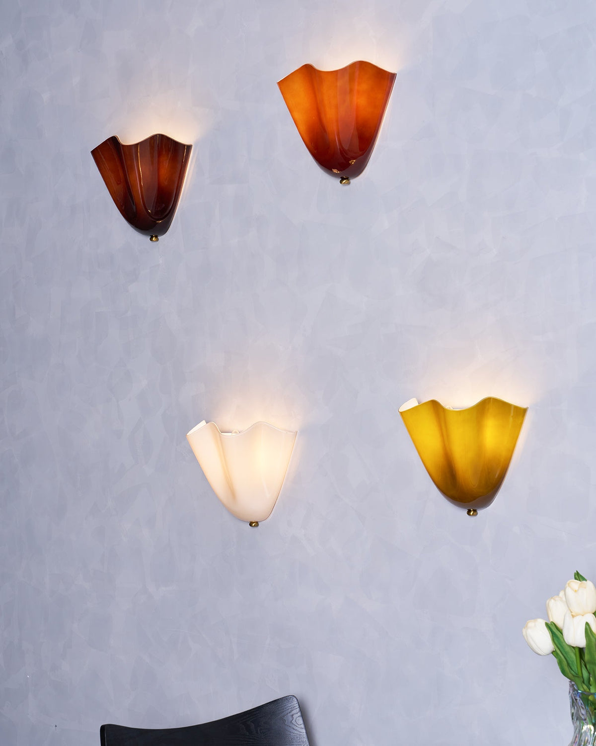 Lámparas de pared artísticas para interiores modernos y clásicos
