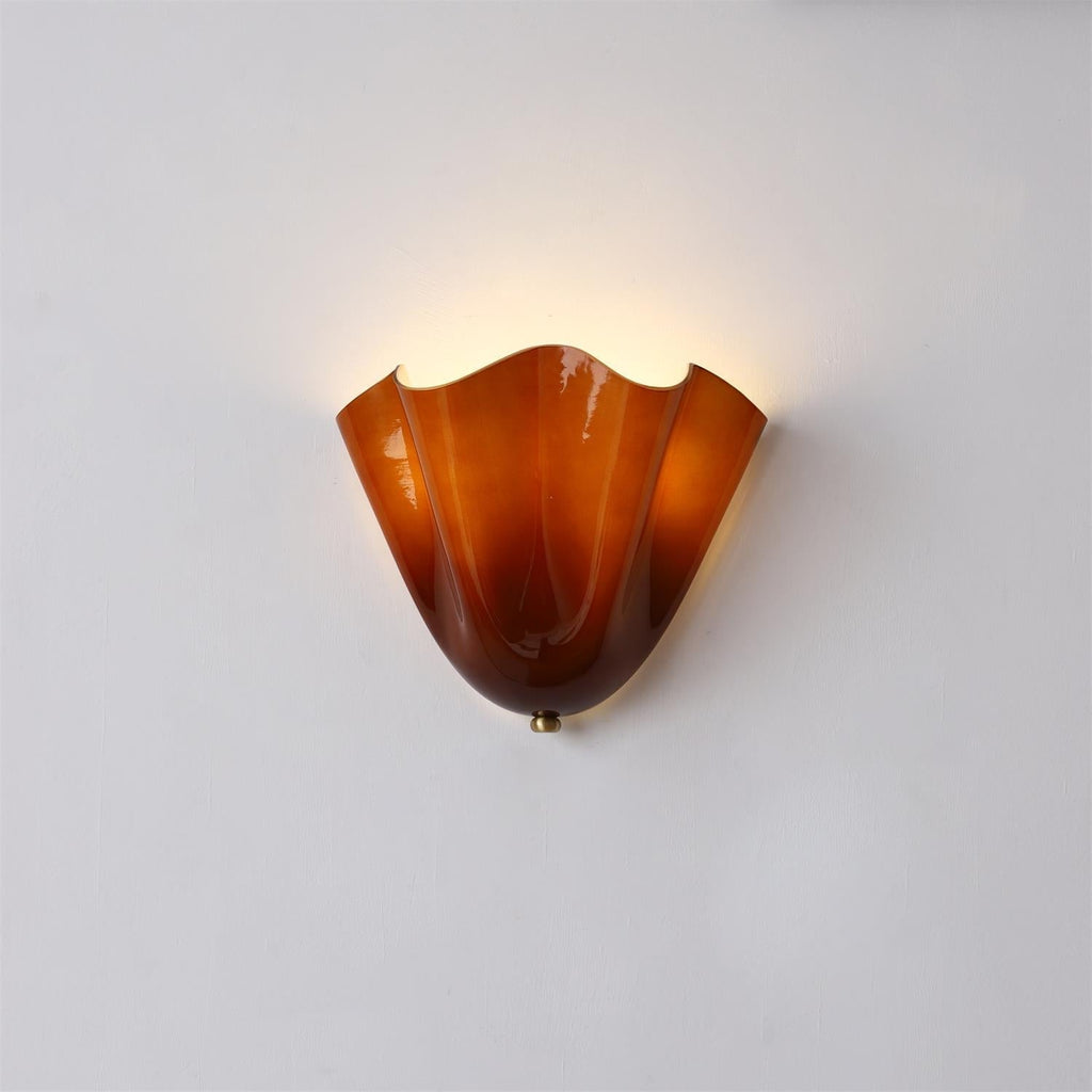 Lámpara de pared decorativa escultural para interiores modernos