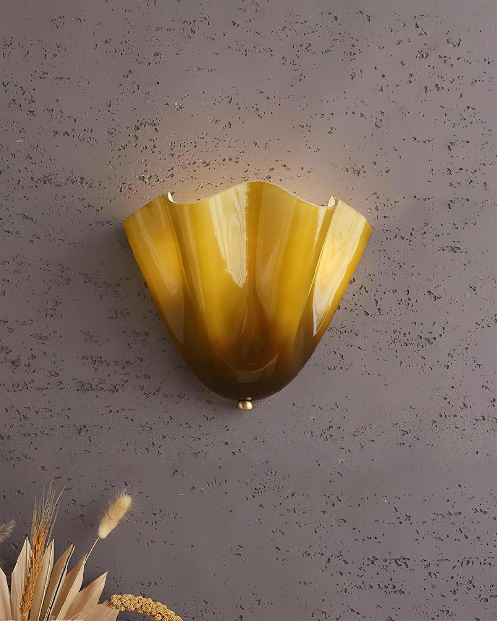 Lámpara de pared decorativa escultural para interiores modernos