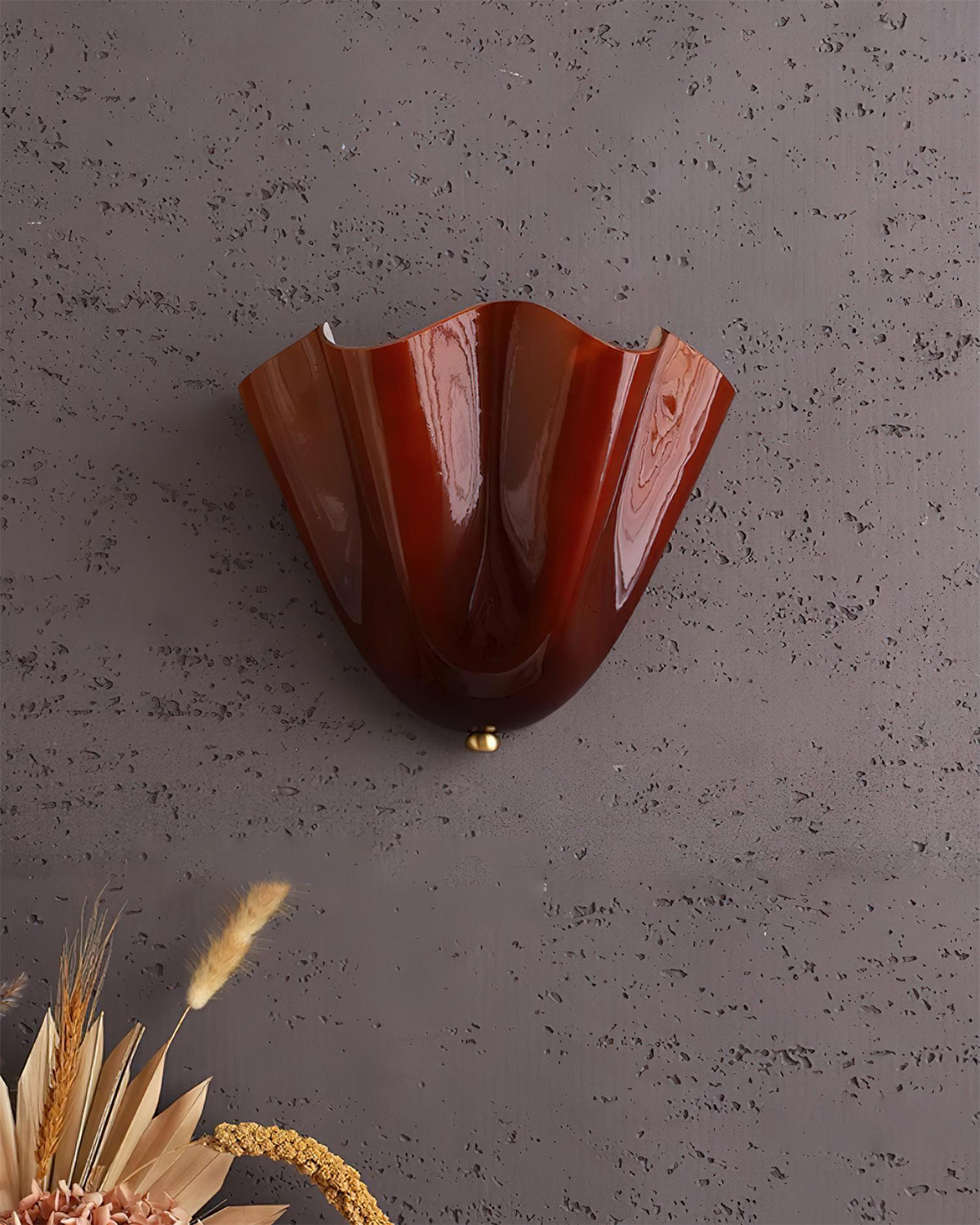 Lámpara de pared decorativa escultural para interiores modernos