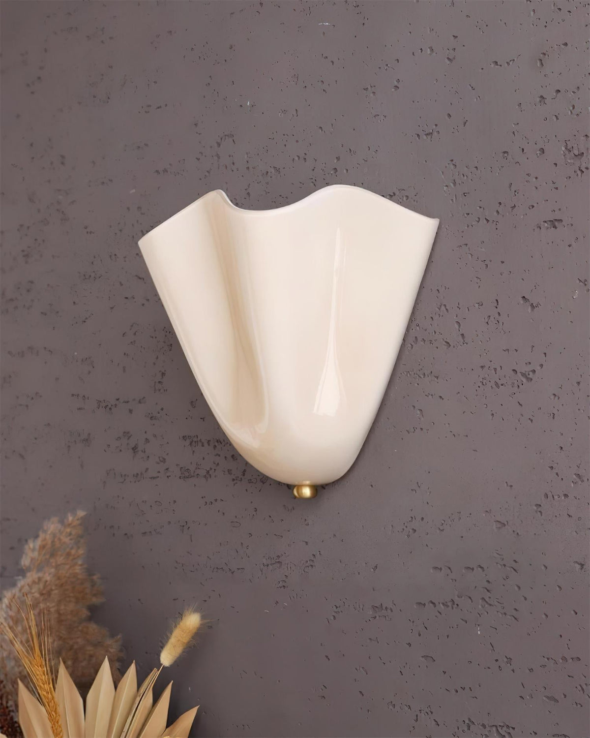 Lámpara de pared decorativa escultural para interiores modernos