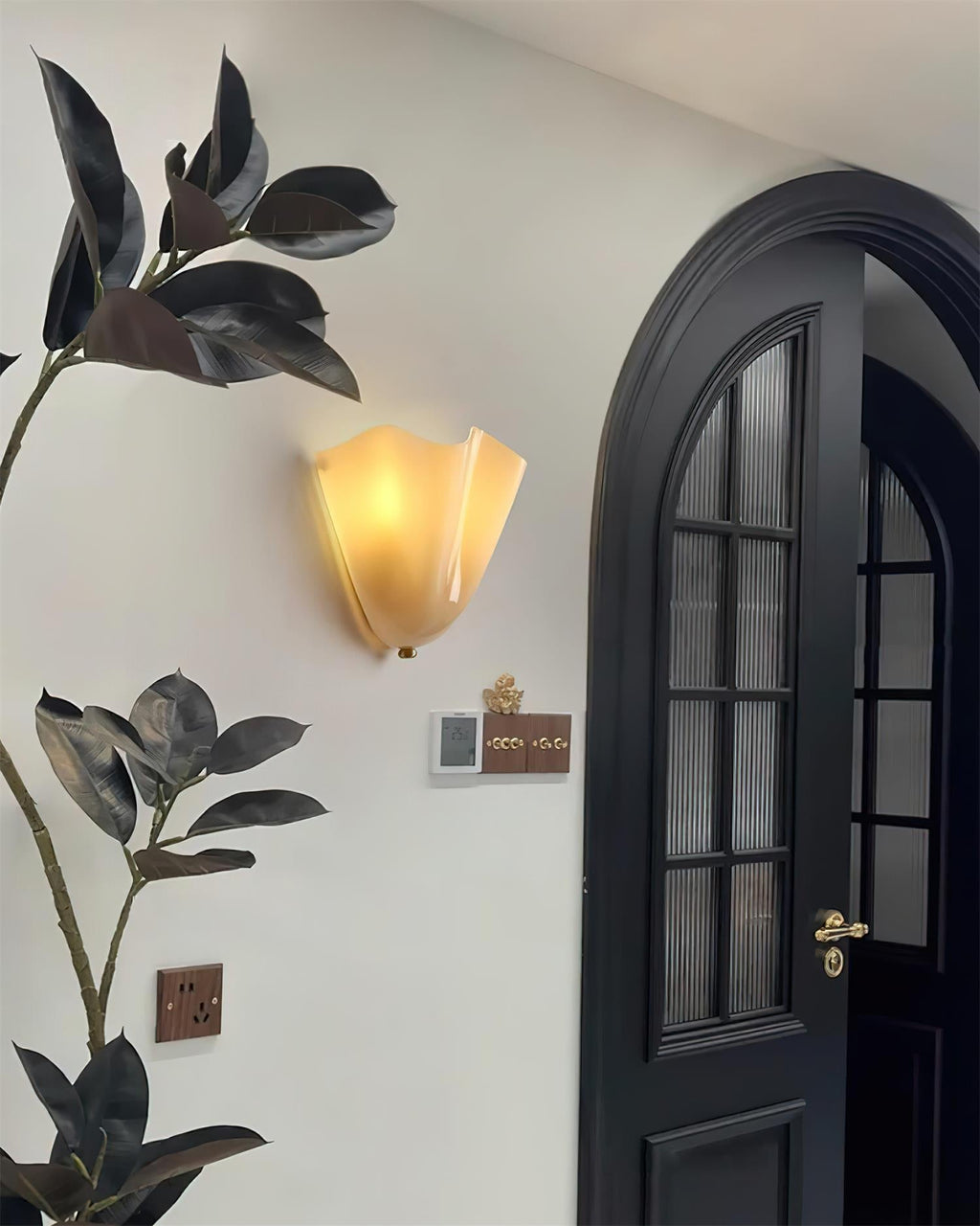 Lámpara de pared decorativa escultural para interiores modernos