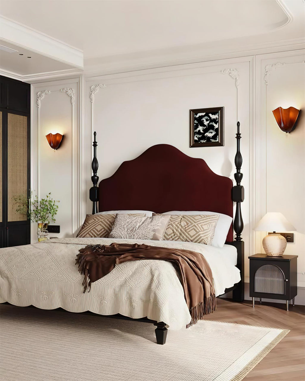 Lámpara de pared decorativa escultural para interiores modernos