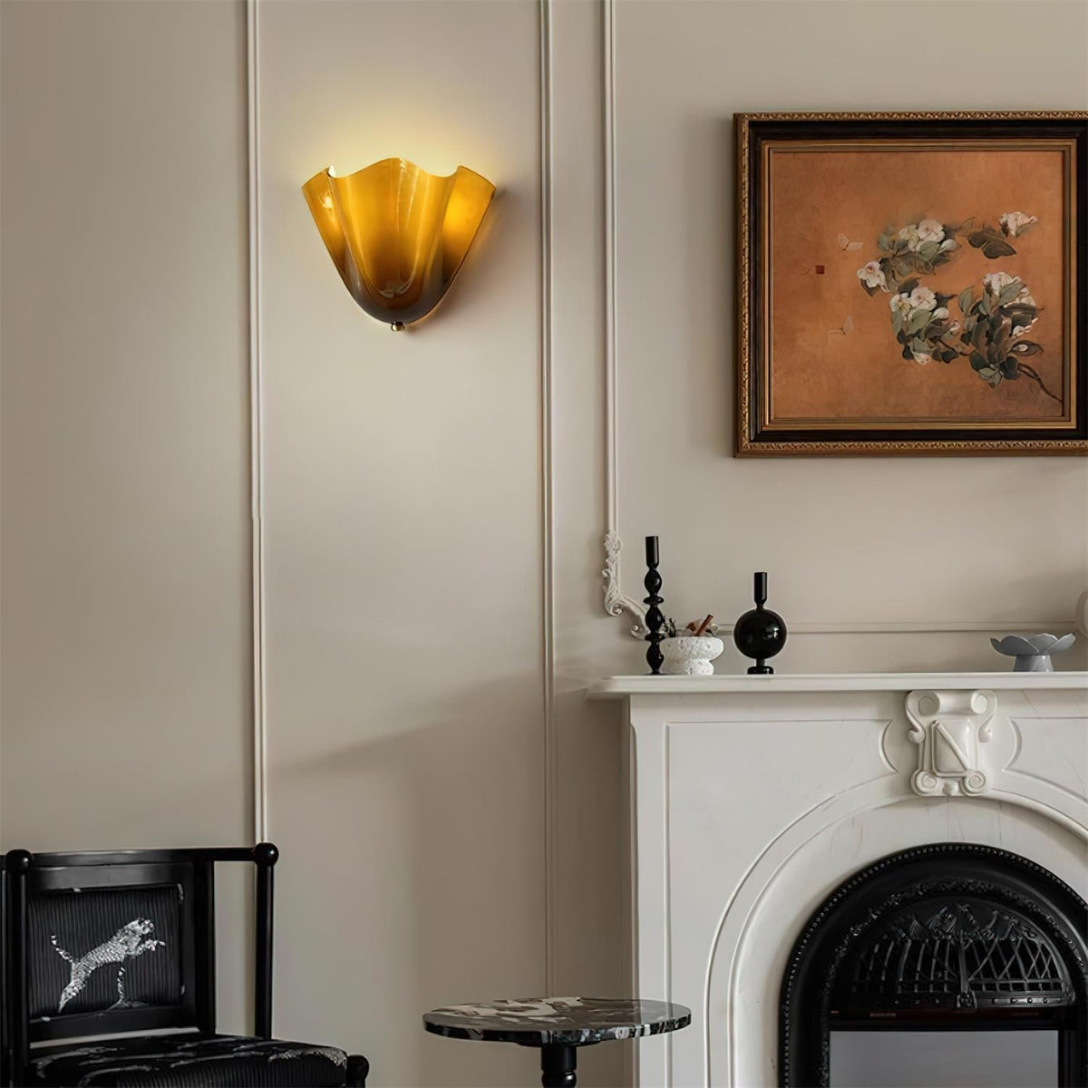 Lámpara de pared decorativa escultural para interiores modernos