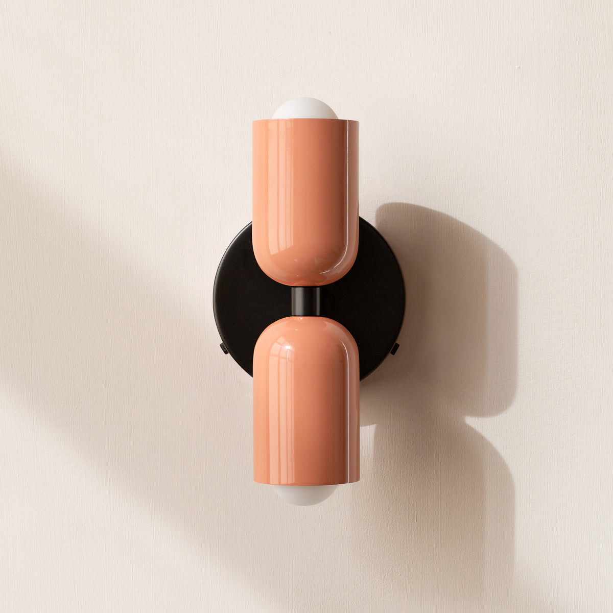 Lámpara de Pared de Estilo Vintage con Doble Cabezal Ajustable para Interior