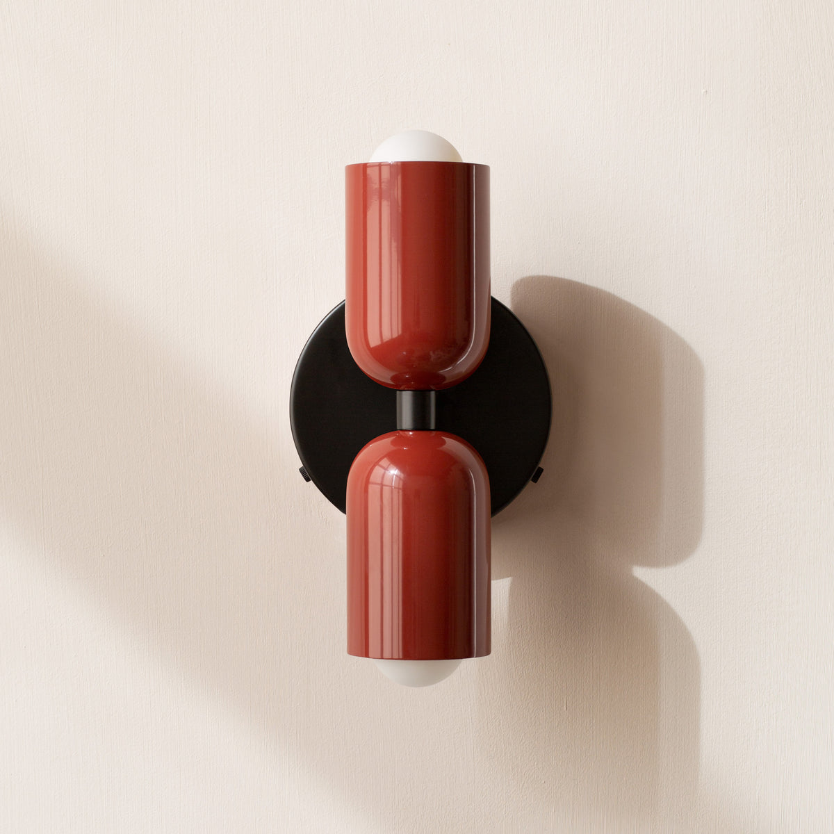 Lámpara de Pared de Estilo Vintage con Doble Cabezal Ajustable para Interior