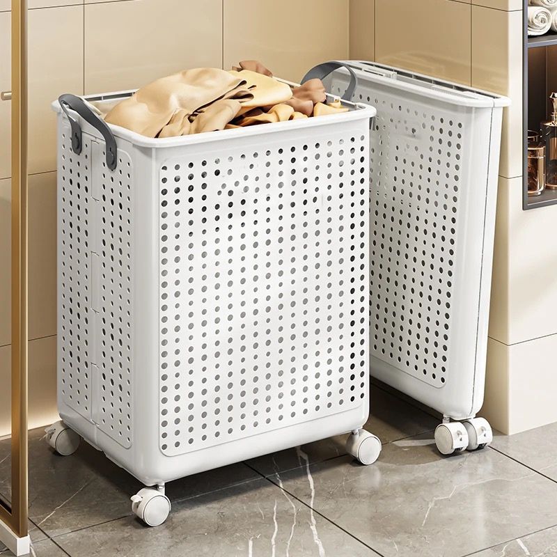 NOMOVA Laundry Basket With Wheels