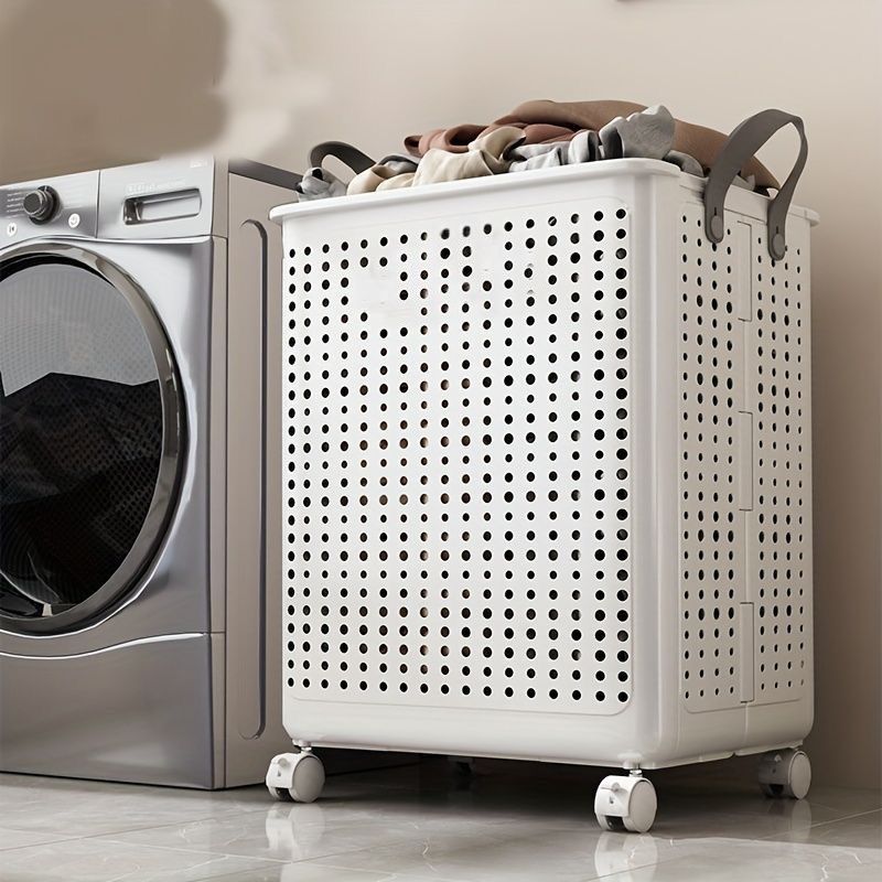 Laundry Basket With Wheels - product detail 2