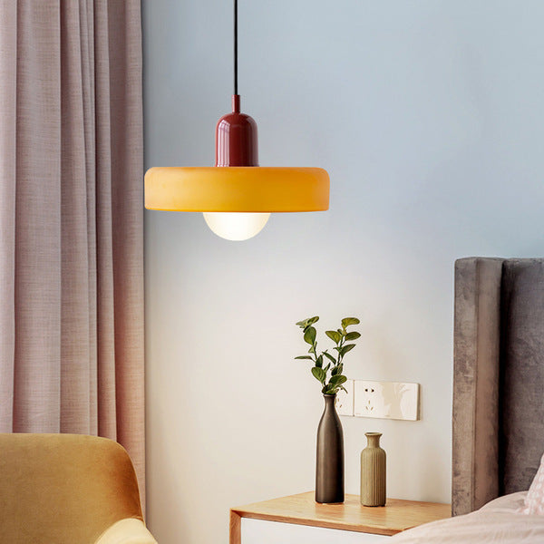 Lámpara colgante decorativa moderna de colores para techo
