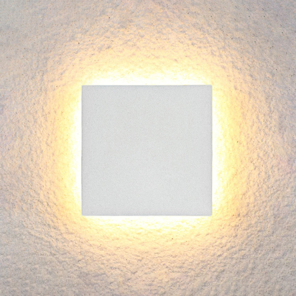 Luz de pared exterior LED con iluminación hacia arriba y hacia abajo
