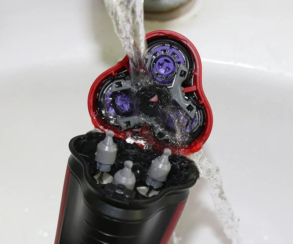 Men's Shaver Rotating Waterproof Electric Shaver - product detail 9