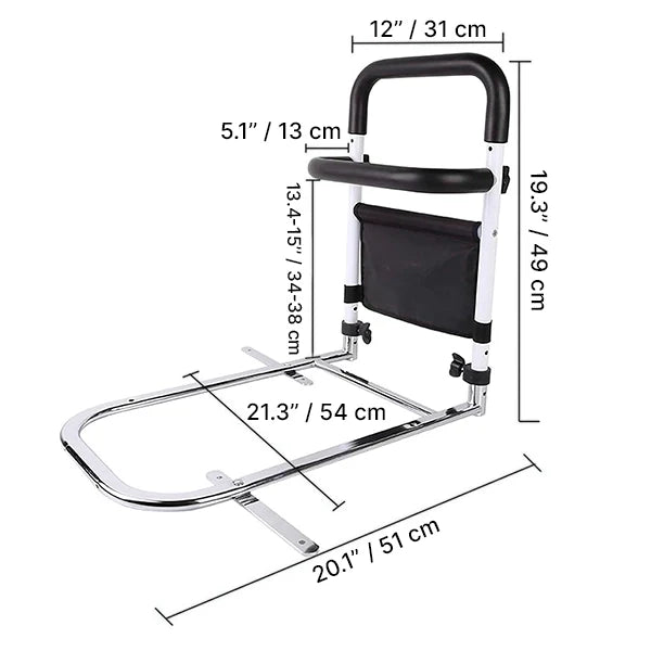 Adjustable Bed Rail Holder - product image 3