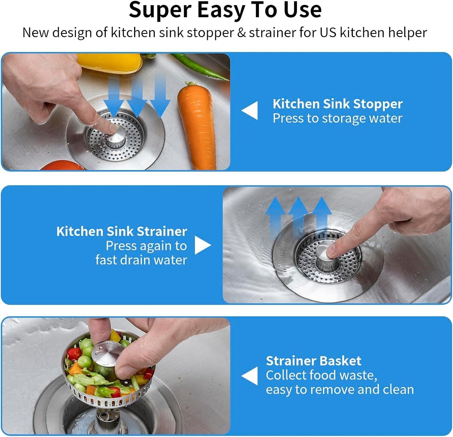 Kitchen Sink Drain Strainer - product image 2