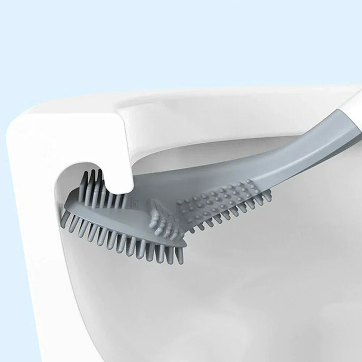 Hygienic Silicone Toilet Brush With Wall Mount - product detail 9