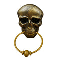Skeleton Head Door Knocker Halloween Decoration - product detail 5